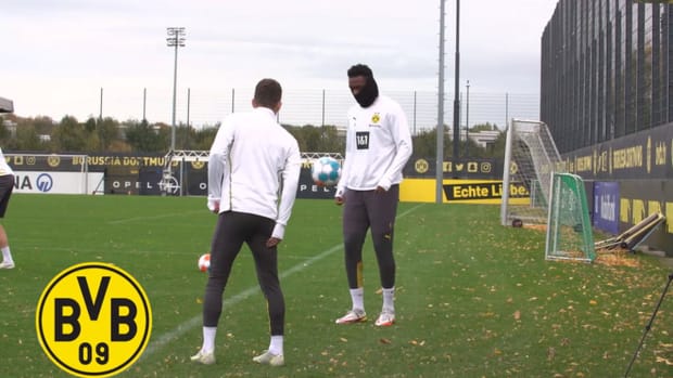 Dortmund's final preparations before facing Bielefeld